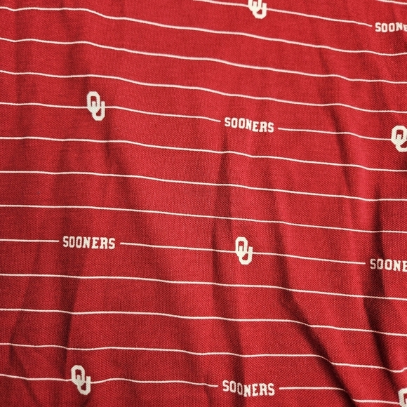 Oklahoma University OU Sooners Men's Polo Shirt Medium - Picture 3 of 9